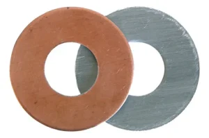 Arandelas en fibra de cobre y aluminio